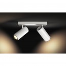 Philips Hue 50462/31/P7 LED Decken- und Spotleuchte Buratto 2x5,5W | 2200-6500K - White Ambiance