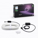 Philips Hue 8718699709853 LED Außenstreifen 5 Meter 1x40W | RGB - White and Color Ambiance + Transformator