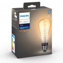Philips Hue 8719514279179 LED Design Lampe 1x7W | E27 | 550L | 2100K - Bluetooth, weiß
