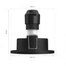 Philips Hue 8719514452138 LED-Einbaustrahler Xamento D93mm | 1x 5,7W | GU10 | 350lm - Weiß- und Farbambiente