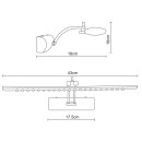 Globo 78301 LED Wandleuchte Picture I 1x3W | 4000K - Bildleuchte