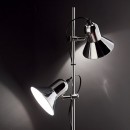 Ideal Lux 061115 Stehleuchte 2x60W Polly | G9 - silber
