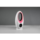 Trio R043-01 LED-Ventilator Kalmar 1x2w | RGB - 3 Geschwindigkeit, Timer, Fernbedienung, Touchscreen, weiß