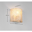 Trio TR20101026 Wandleuchte BINA E27