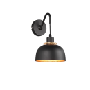 Trio R20811732 Wandleuchte Punch 1x40W | E27 - schwarz