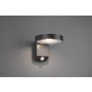 TRIO R22251142 LED Solar-Gartenwandleuchte Posadas 1x4,5W | 3000K | IP44 - mit Bewegungssensor