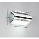 Trio TR23066101 LED solar Außenwandleuchte MACAPA  | 5W integrierte LED-Quelle | 390lm | 4000K