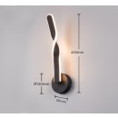 Trio TR25791732 LED Wandleuchte GINKO | 11W integrierte LED-Quelle