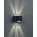 TRIO R28232632 Rosario Außenwandleuchte LED 2x2W 3000K IP44