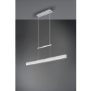 Trio R32043105 LED Hängende Deckenleuchte Paros 1x21w + 55w | SMD | 3000lm + 1500lm | 3000K - Ober- und Unterbeleuchtung, 3-Phasen-Dimmen, einstellbare Höhe, Aluminium