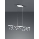 TRIO R32081131 LED Hängeleuchte Deckenleuchte Saba 1x18W | 1600L | 4000K - weiß