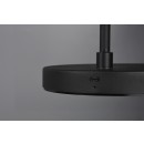 TRIO R42111132 LED Stehleuchte Blake 1x4,5W | 350L | 3000K | IP20 - Akku, USB-Buchse, 3-Phasen-dimmbar, schwarz