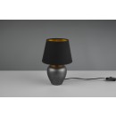 Trio R50601002 Abby 1x40w Tischlampe | E14 - Kabelschalter, schwarz