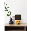 Trio R51191002 Tischleuchte Lovely 1x10W | E14 - Kabelschalter, gelb, schwarz