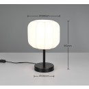 Trio TR51971001 Tischlampe MADELINE E27