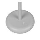 Trio R52306177 LED-Außentischleuchte Elliot 1x2W | 180lm | 3000 K | IP44 - Berührungsschalter, Batterie, grau