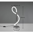 Trio R52361106 LED Tischlampe Argos | 10,5W integrierte LED-Quelle | 1100 lm | 4000K