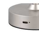 Trio R53621107 LED Tischlampe KENNY | 2W integrierte LED-Quelle | 140lm | 3000K | mit Schalter | Dimmer