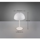 Trio TR54891131 LED Tischlampe MUNOZ | 1,3W integrierte LED-Quelle