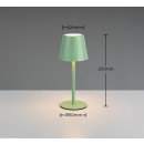 Trio TR55961149 LED Tischlampe DIAZ | 1,6W integrierte LED-Quelle