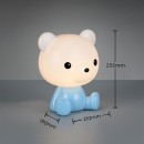 Trio TR57991112 LED Tischlampe CUTIE | 0,3W integrierte LED-Quelle