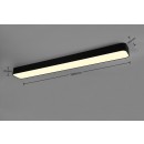 Trio R62451932 LED-Deckenleuchte Asterion 1x37w | 3800lm | 2700K-6500K - Fernbedienung, dimmbar, Nachtmodus, schwarz