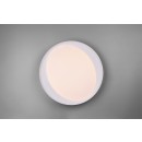 TRIO R62712411 LED Deckenleuchte Zeta 1x24W | 2000L | 2700-6500K | IP20 - dimmbar, Temperatureinstellung, Fernbedienung, grau mit weiß
