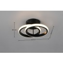 Trio R63531132 LED Deckenleuchte KASIA | 7W integrierte LED-Quelle | 800lm | 3000K