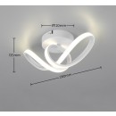 Trio R63541131 LED Deckenleuchte RUSA | 7W integrierte LED-Quelle | 900lm | 4000K