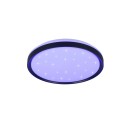 Trio R63581132 LED Deckenleuchte SOLIT | 14W integrierte LED-Quelle | 1800lm | 2700-6500K | rgb - farbig | Dimmer | Fernbedienung