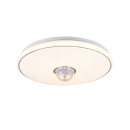 Trio R65061100 LED-Deckenleuchte Rave 1x17W | 1900lm | 3000K - dimmbar, separate Schalter, Fernbedienung, weiß