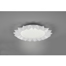 Trio R65071201 LED-Deckenleuchte Sunflower 1x13w + 15w | 1400lm | 2700-5500K | RGB - dimmbare, Speicherfunktion, Fernbedienung, Nachtmodus, weiß