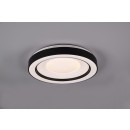 Trio R65091032 LED Deckenleuchte Arco 1x22w | 2500lm | 2700K-6000K | RGB - dimmbare, Speicherfunktion, Fernbedienung, Nachtmodus, Stellar-Effekt, schwarz