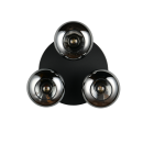 Trio TR66643054 Deckenleuchte DIVINA | 10W E14 | rauchfarben