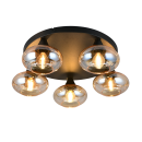 Trio TR66645013 Deckenleuchte DIVINA  | 10W E14 | gelb
