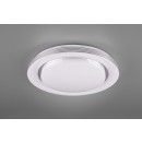 Trio R67045800 LED Deckenleuchte Atria 1x225w | 3700lm | 3000K-6000K -Stümliche, Speicherfunktion, Fernbedienung, Nachtmodus, Stellar-Effekt, weiß