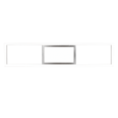 Trio R67172107 LED-Deckenleuchte Rigido 1x22W | 2800lm | 2700-6000K - Fernbedienung, dimmbar, Memory-Funktion, Nickel