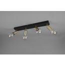 Trio R80184008 Spotleuchte Vannes 4x40w | E27 - Messing