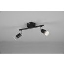 Trio R80912032 Wand- oder Spotleuchte Paris 2x35w | Gu10 - schwarz