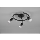 Trio R80913932 Deckenleuchte Paris 3x35w | Gu10 - schwarz