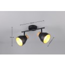Trio TR81922032 Spot-Deckenleuchte VALENTIN E14