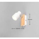 Trio TR81981731 Spot-Wandleuchte PIERRE GU10