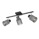 Trio TR86423032 Spot-Deckenleuchte JACK  | 10W E27 | schwarz | rauch­far­ben