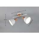 Trio R86672031 Spot-Deckenleuchte DELUME | 40W E27