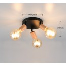 Trio R86683335 Spot-Deckenleuchte LAMEGO | 10W E27