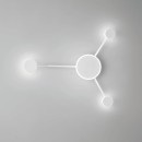 Luce Ambiente Design ETERE-PL3 BCO LED Deckenleuchte ETERE | 12W integrierte LED-Quelle | weiß