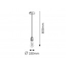 Rabalux 1418 Fixy Vorhang 1xE27 silber