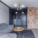 * Rabalux 2104 Lanny Hängeleuchte E27 6x15W Schwarz / Gold