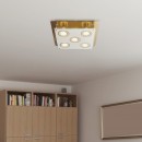 Rabalux 2253 Naomi Deckenleuchte LED GU10 5x5W Bronze