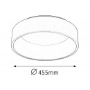 Rabalux 2507 ADELINE Deckenleuchte LED 26W = 1500lm 4000K